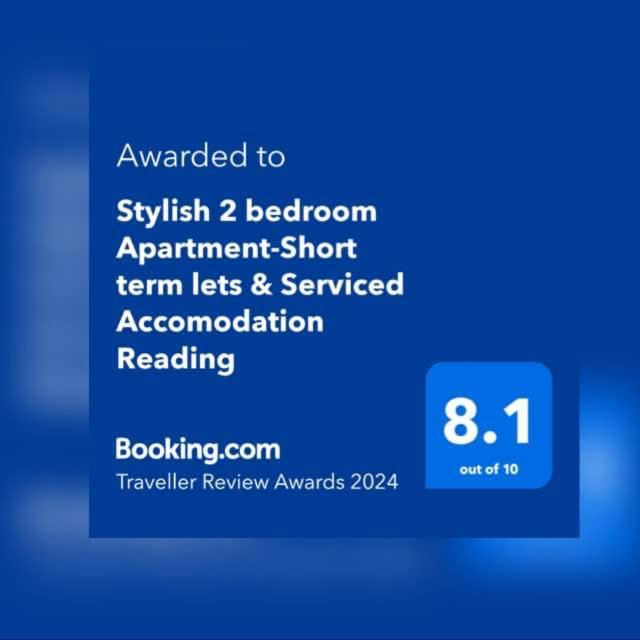 Stylish 2 Bedroom Apartment-Short Term Lets & Serviced Accomodation Reading Exteriör bild